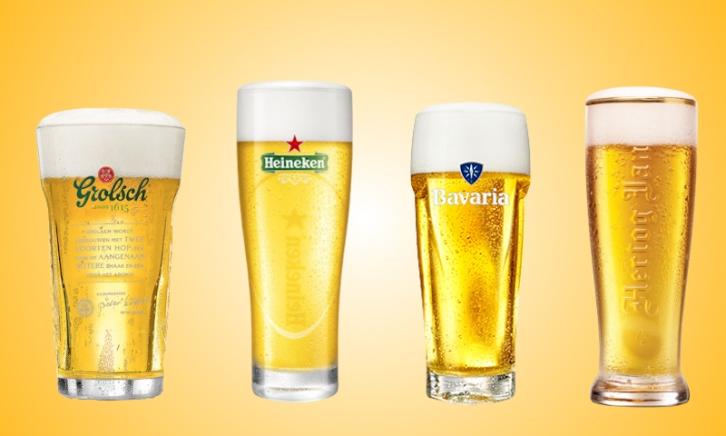 Pils bieren uit Nederland Vier pils bieren uit Nederland